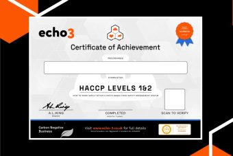 HACCP L2 CERTIFICATE