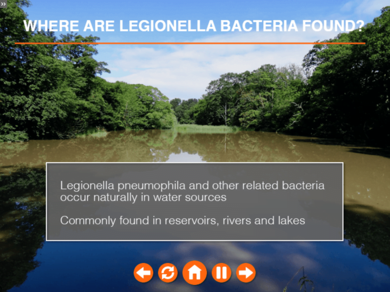 Legionella Awareness Training online