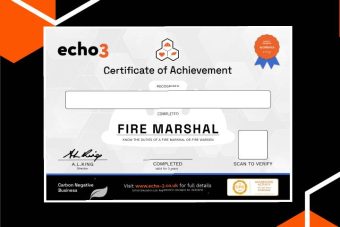 FIRE MARSHAL CERTIFICATE