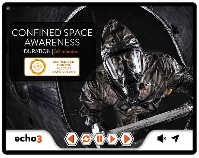 Confined Space training online