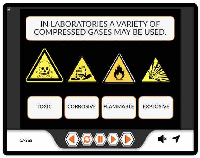 Lab safety training