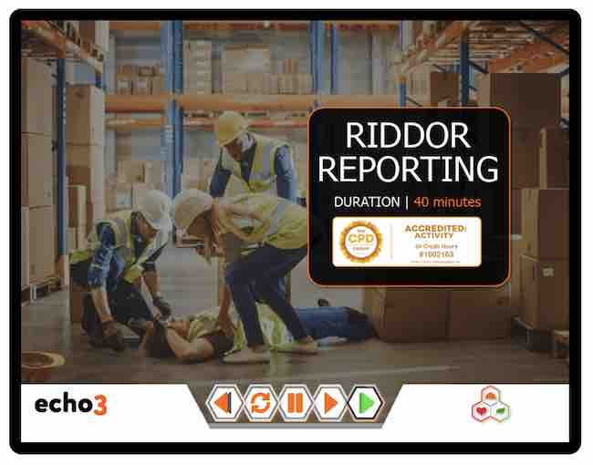 Riddor online training