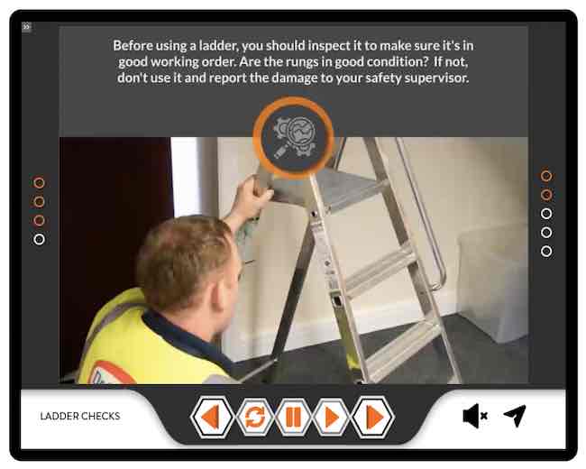 ladder safety course