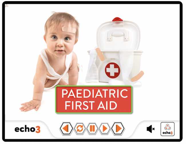 Paediatric First Aid course