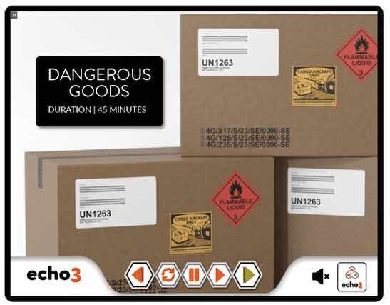 Online Dangerous Goods Training