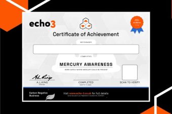 MERCURY AWARENESS CERTIFICATE